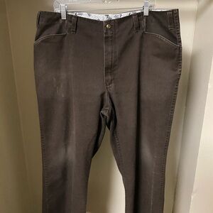 Brown Ben Davis Straight-Leg baggy Pants